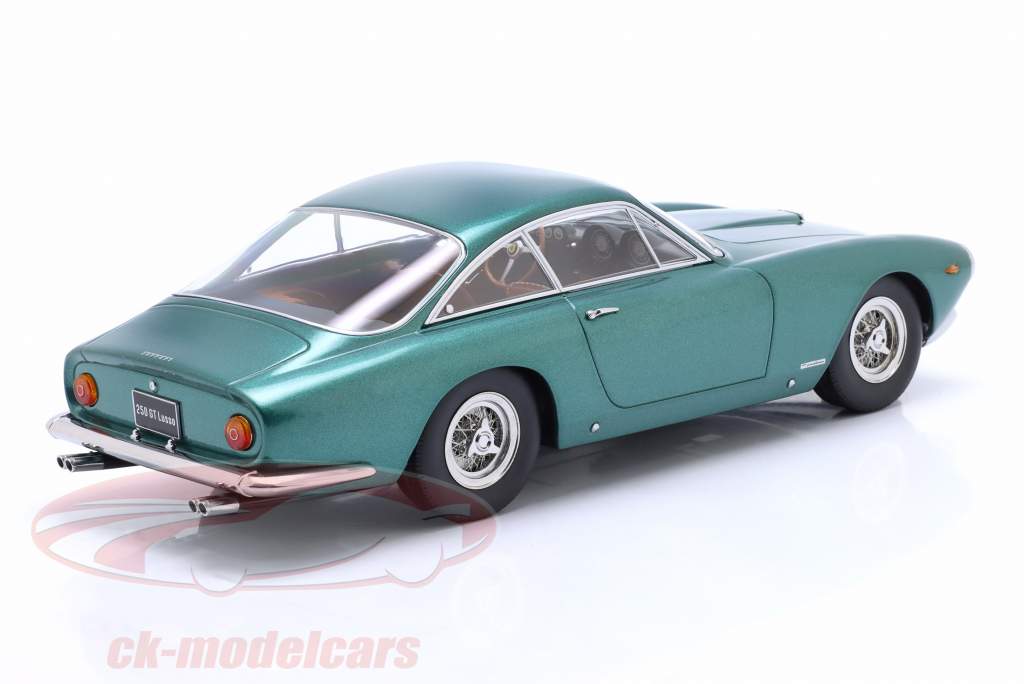 Ferrari 250 GT Lusso Año de construcción 1962 verde metálico 1:18 KK-Scale
