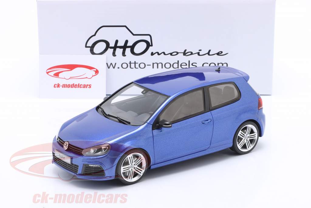 Volkswagen VW Golf 6 R Año de construcción 2010 azul 1:18 OttOmobile