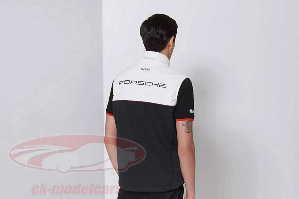 chaleco softshell Porsche Motorsport Recopilación negro / blanco