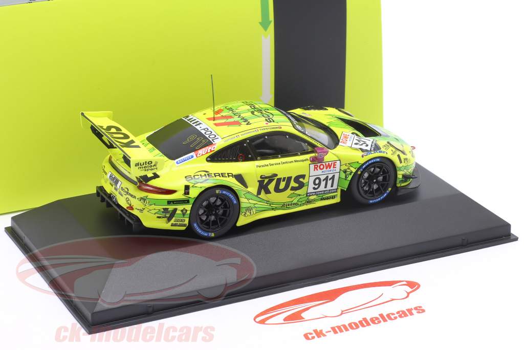 Porsche 911 GT3 R #911 ganador NLS 1 Nürburgring 2022 Manthey Grello 1:43 Ixo