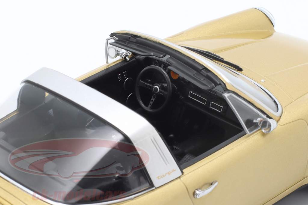 Porsche 911 Targa Singer Design золото металлический 1:18 KK-Scale
