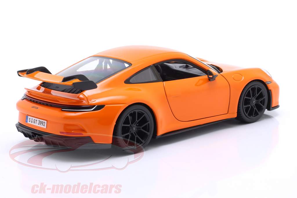 Porsche 911 (992) GT3 建設年 2021 溶岩オレンジ 1:24 Bburago