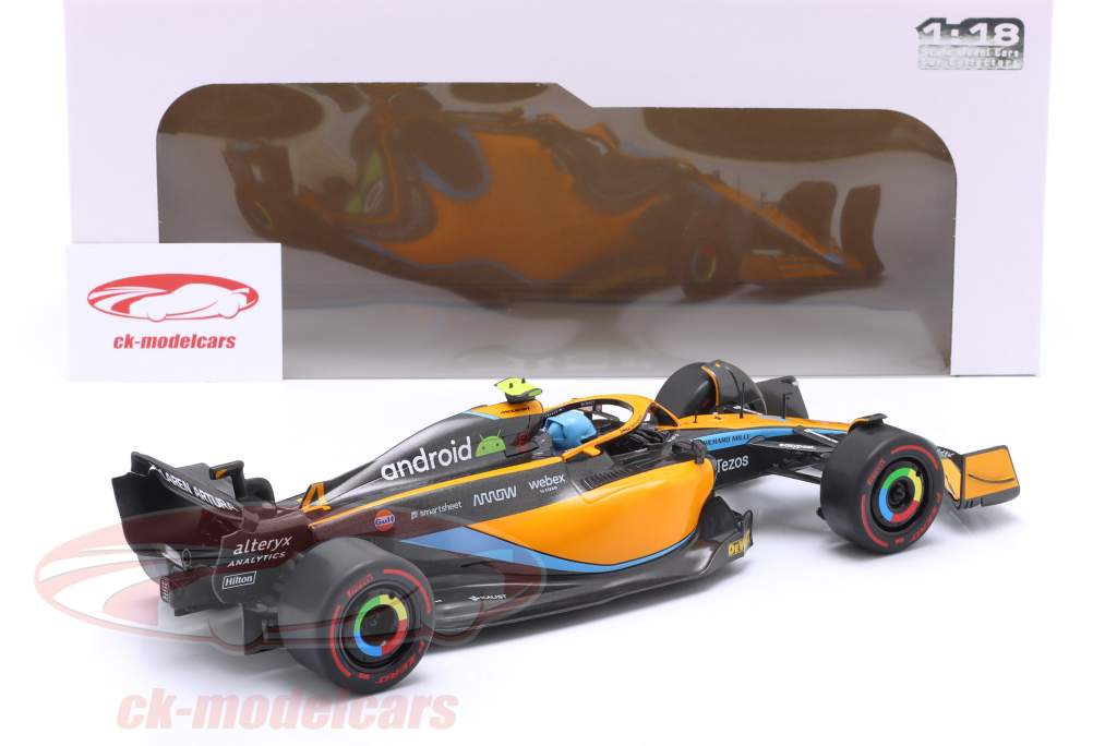 Solido 1:18 Lando Norris McLaren MCL36 #4 3rd Emilia Romagna GP 
