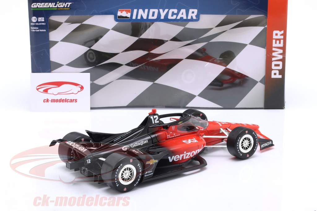 Will Power Chevrolet #12 IndyCar Series 2023 1:18 Greenlight