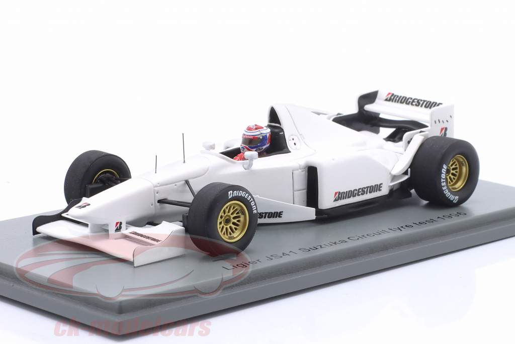 Jos Verstappen Ligier JS41 Suzuka Reifen Test Formel 1 1996 1:43 Spark