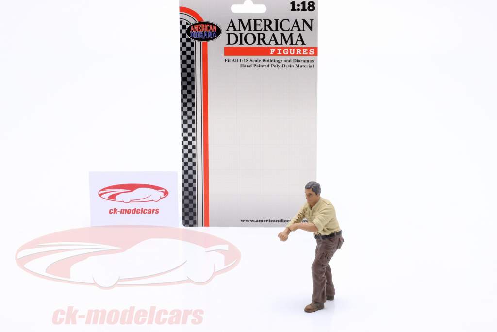 Mechanic Crew Offroad Camel Trophy figure #3 1:18 American Diorama