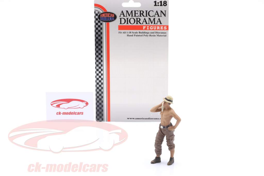 Mechanic Crew Offroad Camel Trophy chiffre #1 1:18 American Diorama