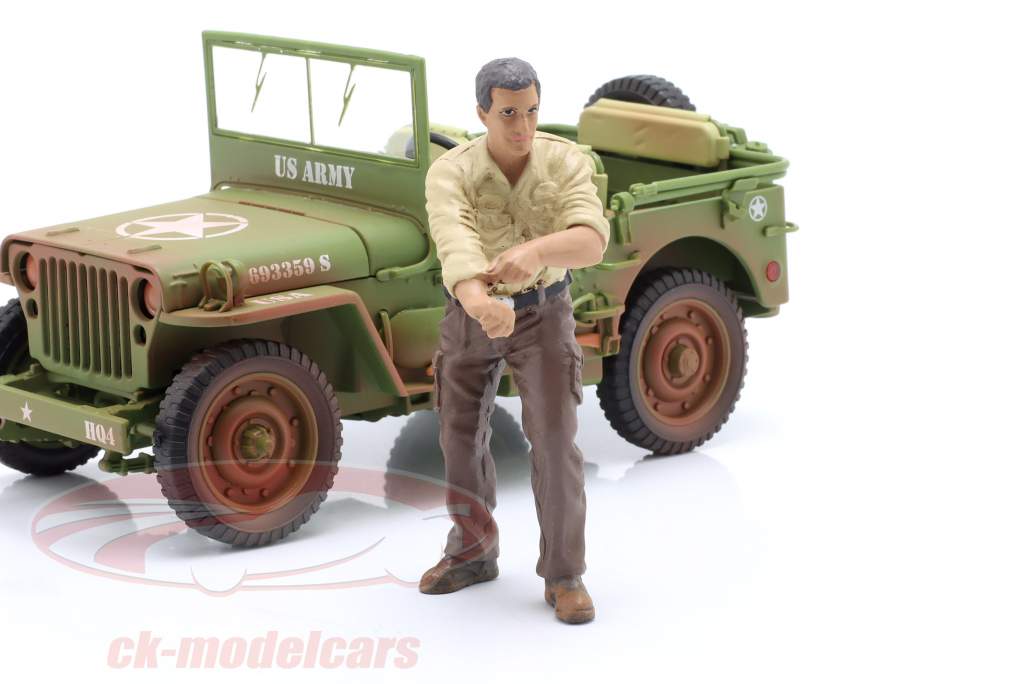 Mechanic Crew Offroad Camel Trophy chiffre #3 1:18 American Diorama