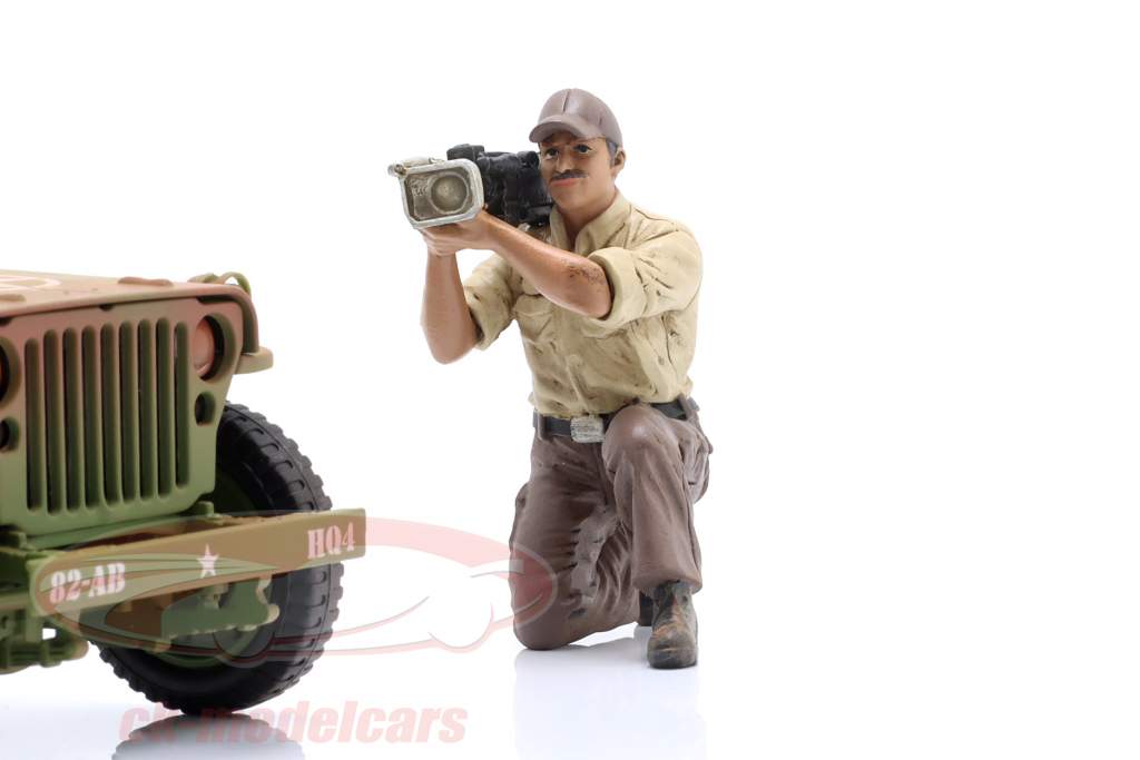 Mechanic Crew Offroad Camel Trophy chiffre #7 1:18 American Diorama