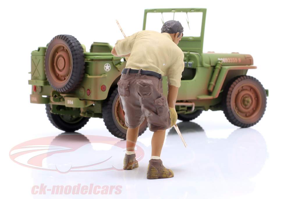 Mechanic Crew Offroad Camel Trophy chiffre #8 1:18 American Diorama