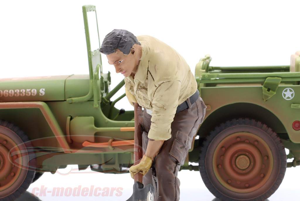 Mechanic Crew Offroad Camel Trophy chiffre #4 1:18 American Diorama