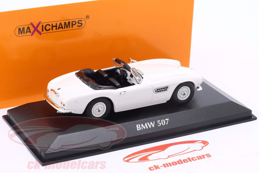 BMW 507 Roadster year 1957 white 1:43 Minichamps