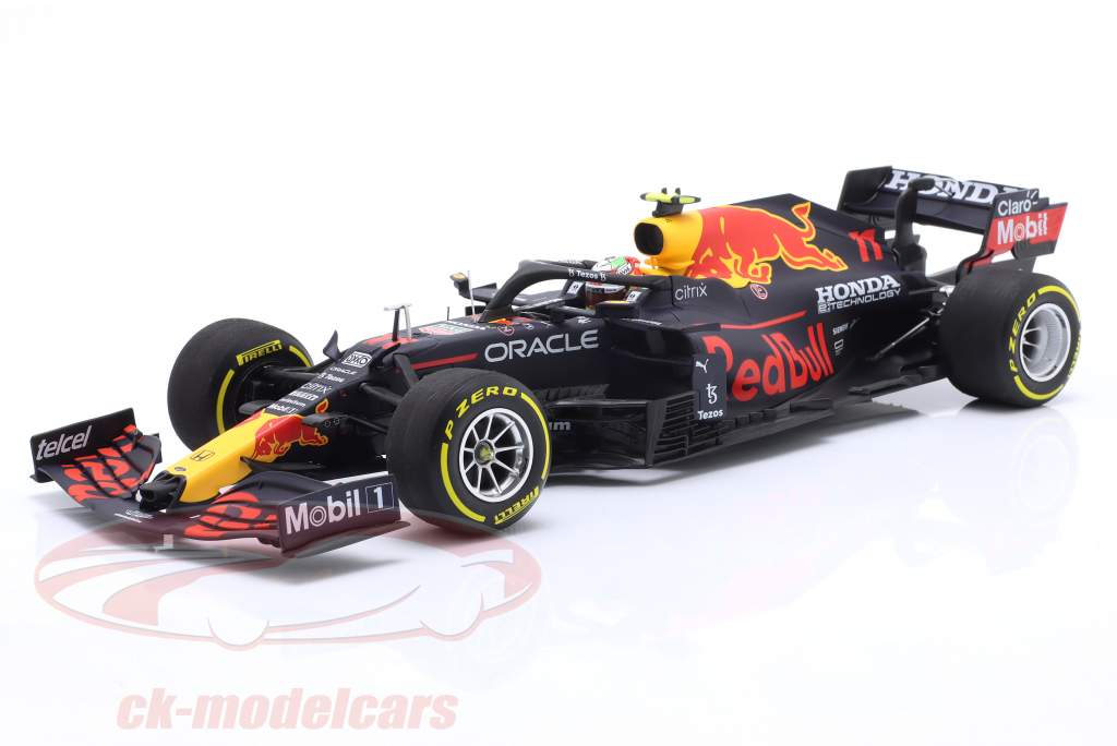 Sergio Perez Red Bull RB16B #11 3º México GP Fórmula 1 2021 1:18 Minichamps