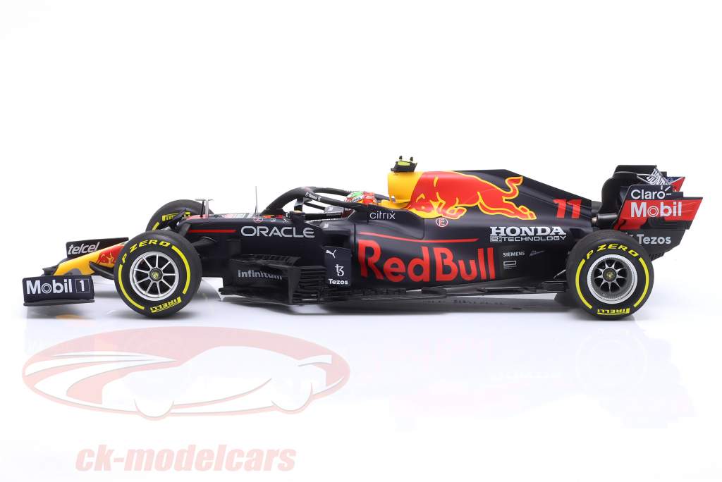 Sergio Perez Red Bull RB16B #11 3rd Mexiko GP Formel 1 2021 1:18 Minichamps