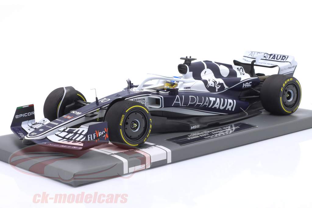 Pierre Gasly AlphaTauri AT03 #10 Bahrein GP Fórmula 1 2022 1:18 Minichamps
