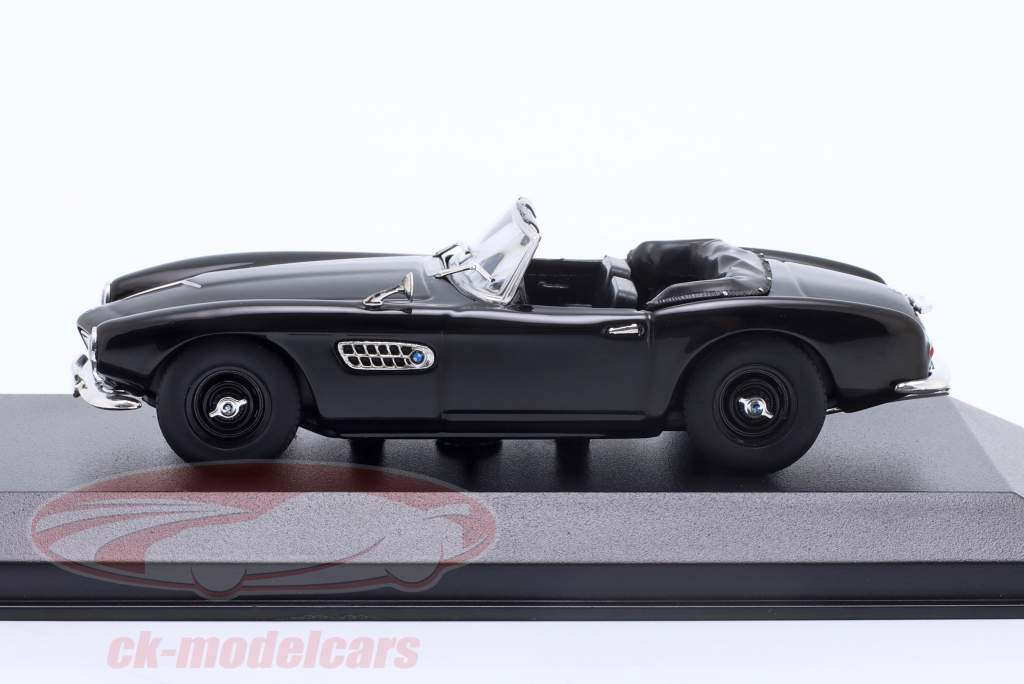 BMW 507 Roadster 建设年份 1957 黑色的 1:43 Minichamps