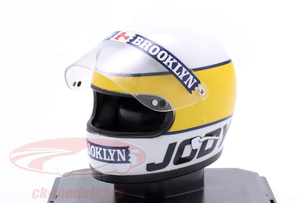 J. Scheckter #11 Ferrari 312T3 formula 1 World Champion 1979 helmet 1:5 Spark Editions