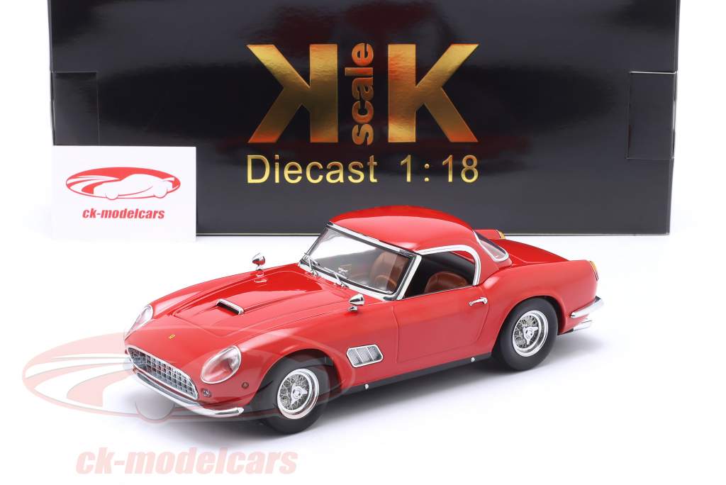 Ferrari 250 GT California Spyder Amerikaanse versie 1960 rood 1:18 KK-Scale