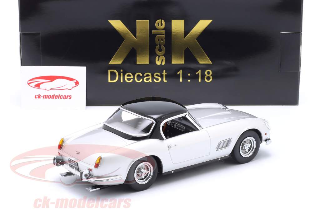Ferrari 250 GT California Spyder Baujahr 1960 silber / schwarz 1:18 KK-Scale