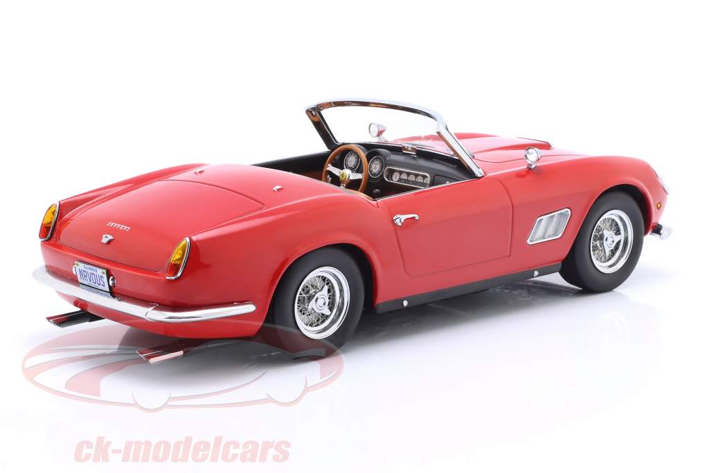 Ferrari 250 GT California Spyder Amerikaanse versie 1960 rood 1:18 KK-Scale