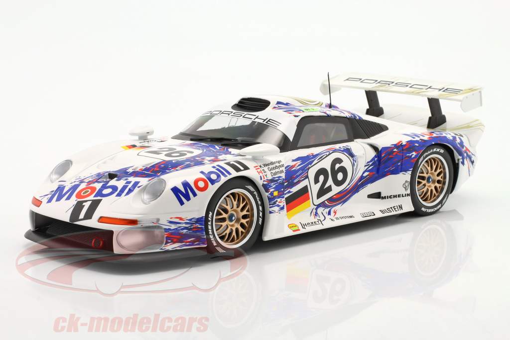 Porsche 911 GT1 #26 3° 24h LeMans 1996 Dalmas, Wendlinger, Goodyear 1:18 WERK83