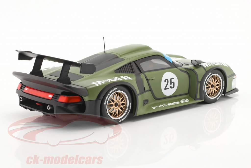 Porsche 911 GT1 #25 Prequalifying 24h LeMans 1996 Stuck, Wollek, Boutsen 1:18 WERK83
