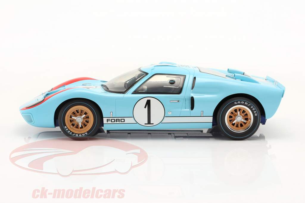 Ford GT40 #1 2nd 24h LeMans 1966 Miles, Hulme 1:12 CMR