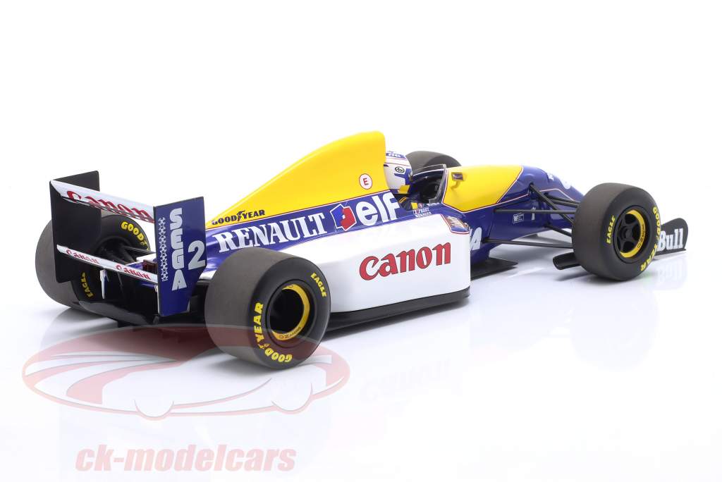 Alain Prost Williams FW15C #2 формула 1 Чемпион мира 1993 1:18 Minichamps