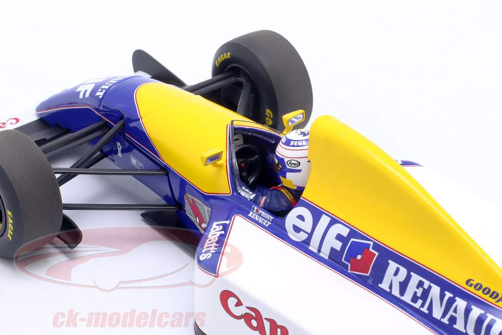 Alain Prost Williams FW15C #2 Fórmula 1 Campeón mundial 1993 1:18 Minichamps