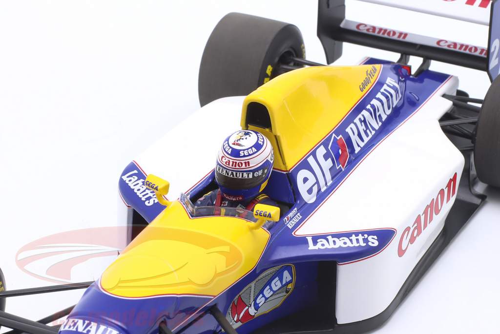 Alain Prost Williams FW15C #2 формула 1 Чемпион мира 1993 1:18 Minichamps