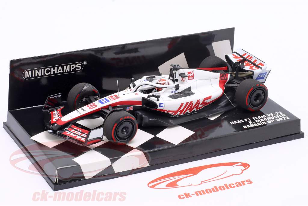 Kevin Magnussen Haas VF-22 #20 5e Bahrein GP formule 1 2022 1:43 Minichamps