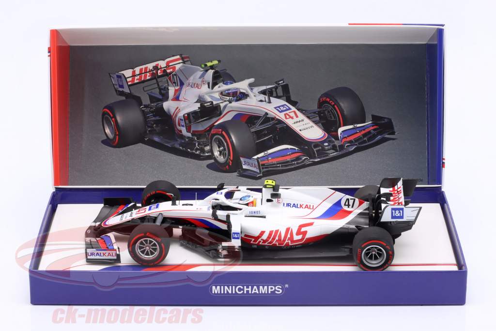 Mick Schumacher Haas VF-21 #47 Netherlands GP Formula 1 2021 1:18 Minichamps