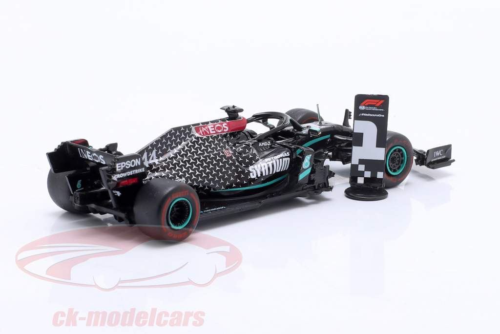 L. Hamilton Mercedes-AMG F1 W11 #44 Verdensmester Toscana GP formel 1 2020 1:64 Tarmac Works