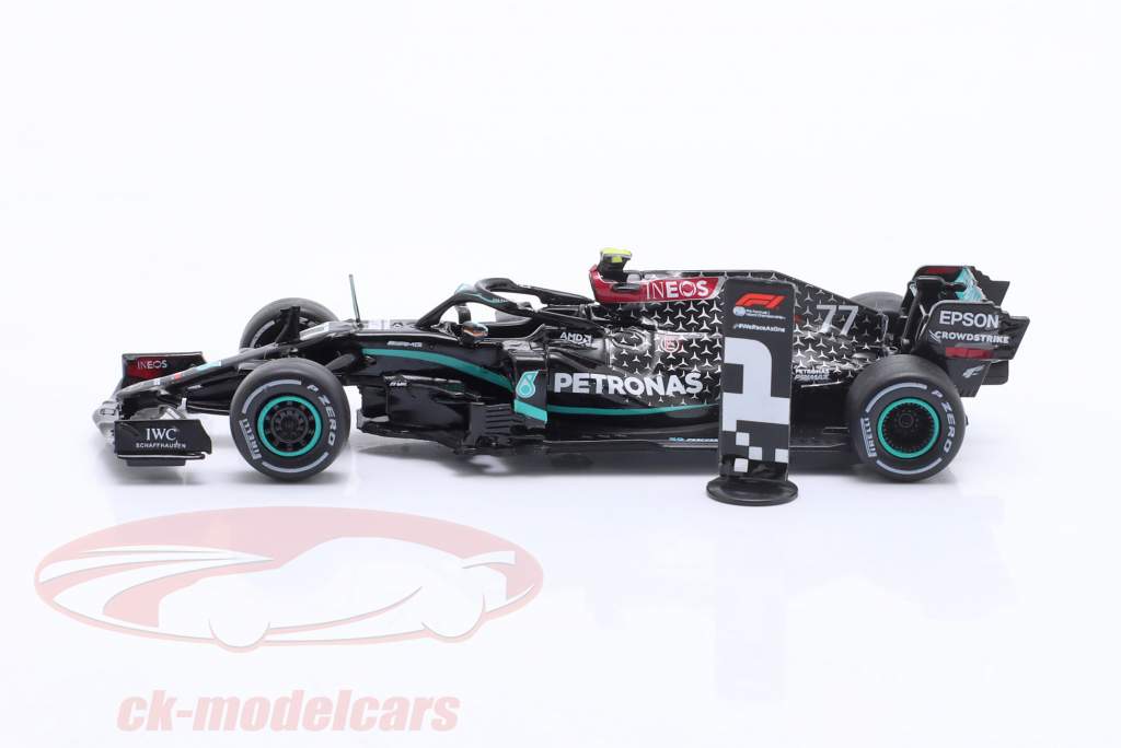V. Bottas Mercedes-AMG F1 W11 #77 vinder Østrig GP formel 1 2020 1:64 Tarmac Works