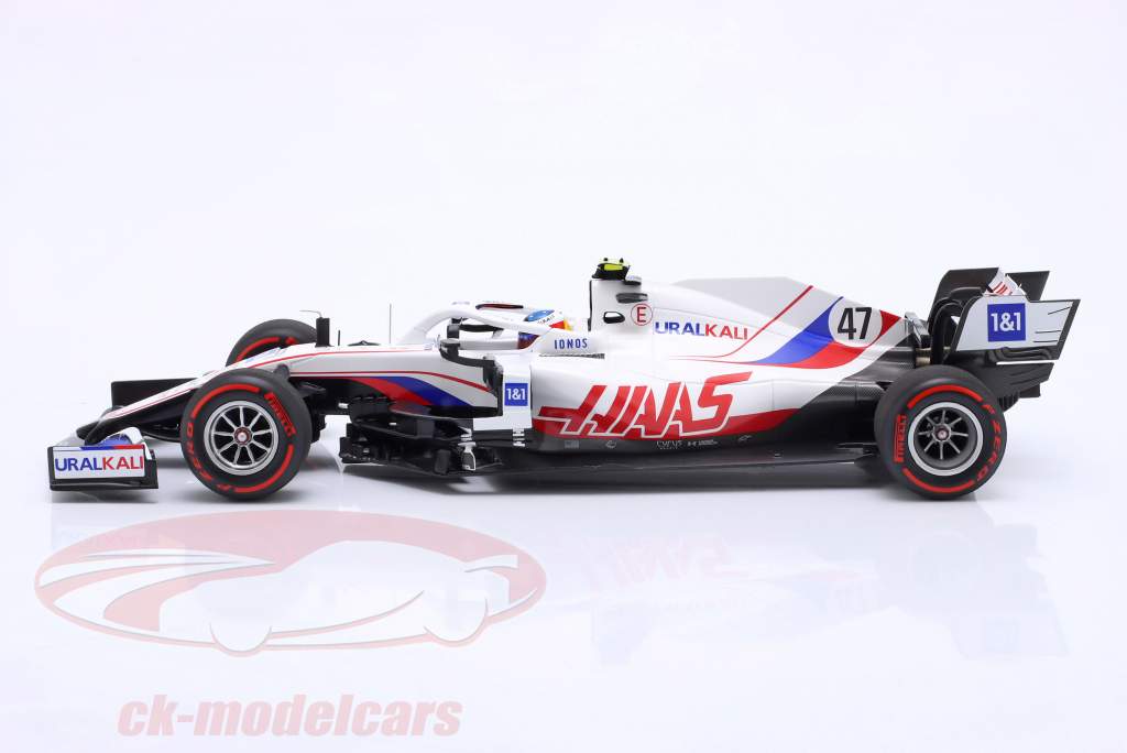 Mick Schumacher Haas VF-21 #47 Niederlande GP Formel 1 2021 1:18 Minichamps