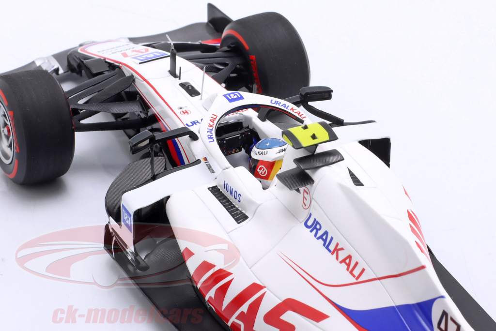 Mick Schumacher Haas VF-21 #47 Holanda GP Fórmula 1 2021 1:18 Minichamps