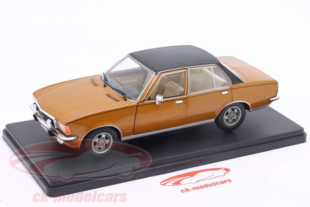 Opel Commodore B GS/E 建設年 1972 茶色 メタリックな / 黒 1:24 Hachette