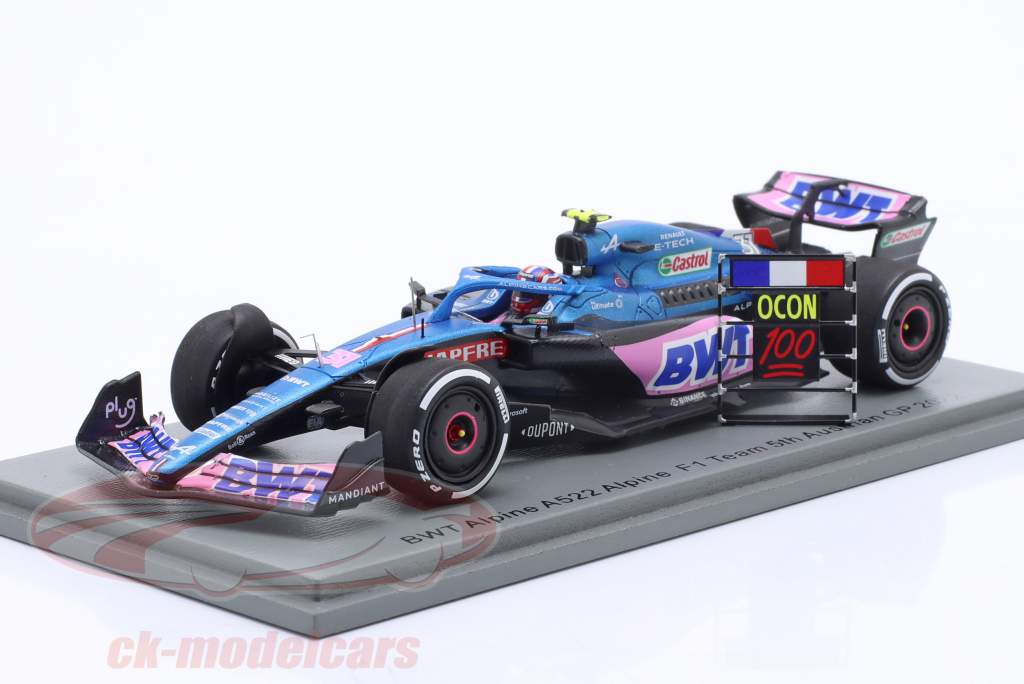 Esteban Ocon Alpine A522 #31 5to Austria GP Fórmula 1 2022 1:43 Spark