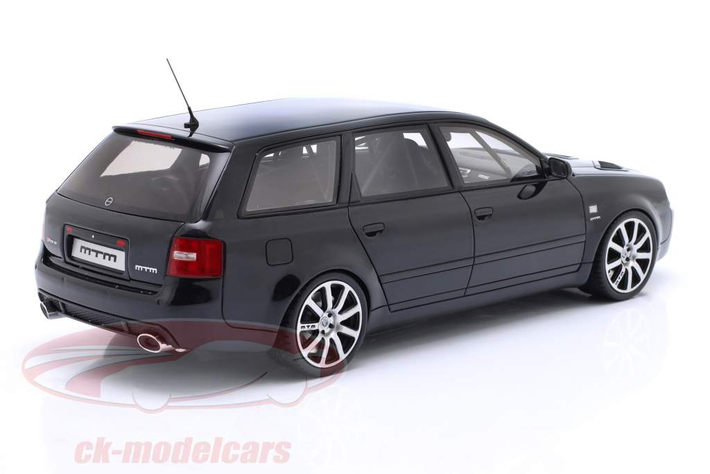 Audi RS 6 Clubsport MTM Année de construction 2004 noir 1:18 OttOmobile