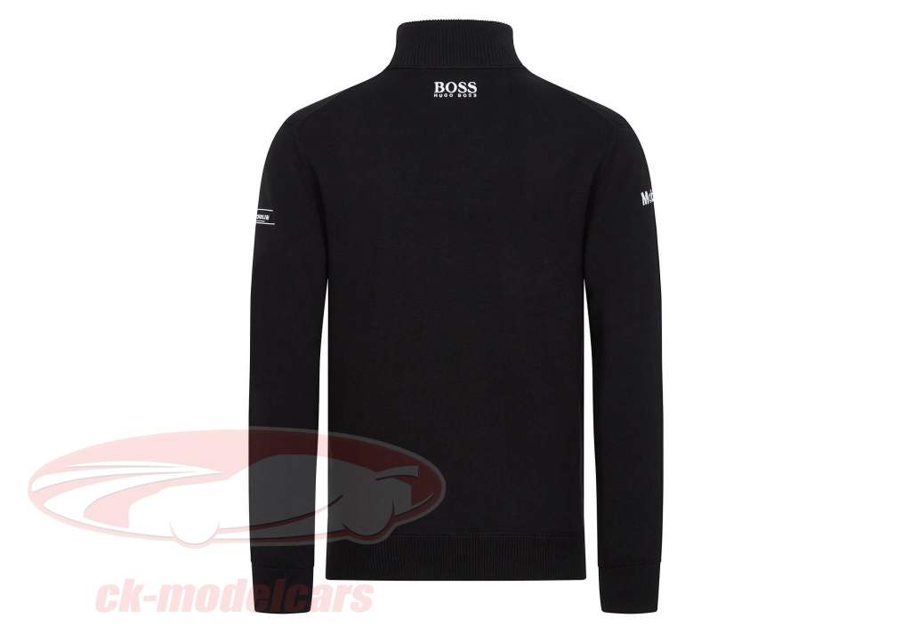 Porsche Motorsport Collection 团队针织毛衣 黑色的