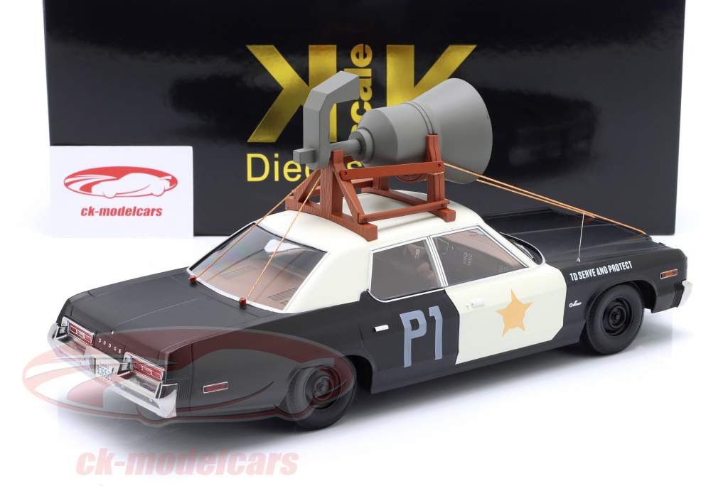 Dodge Monaco Bluesmobile look-a-like 1974 с оратор 1:18 KK-Scale