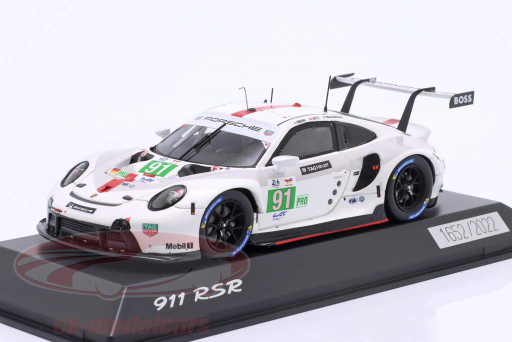 Porsche 911 RSR-19 #91 Sieger LMGTE-Pro 24h LeMans 2022 1:43 Spark