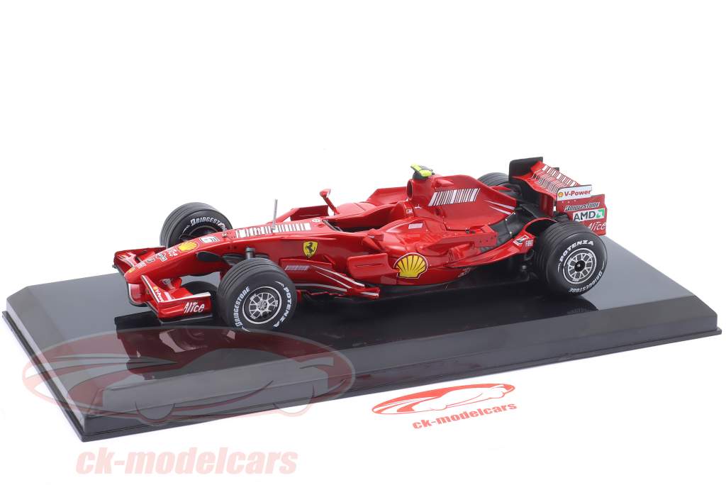 Kimi Räikkönen Ferrari F2007 #6 formule 1 Champion du monde 2007 1:24 Premium Collectibles