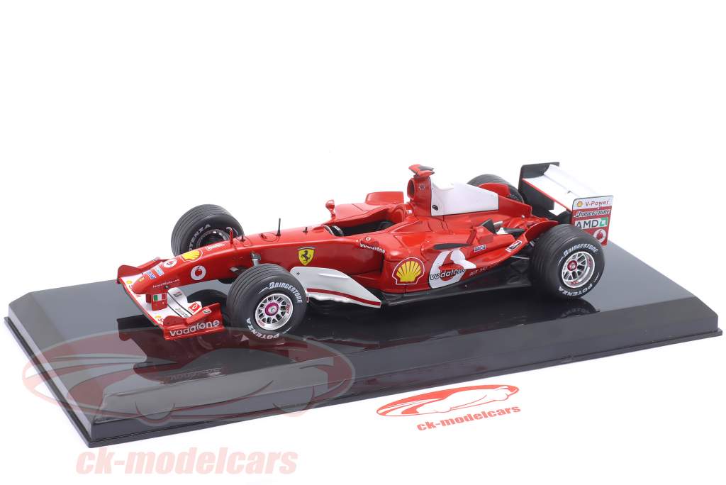 M. Schumacher Ferrari F2004 #1 formel 1 Verdensmester 2004 1:24 Premium Collectibles