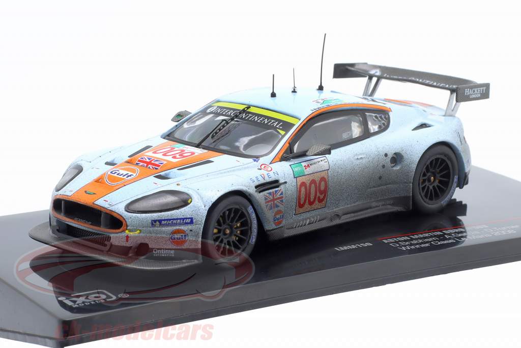 Miniature Aston Martin DBR9 007 - 24h Du Mans 2007 - 1/43 Ixo