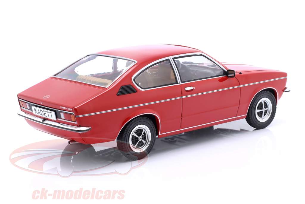 Modelcar Group 118 Opel Kadett C Coupe year 1975 red MCG18192 model