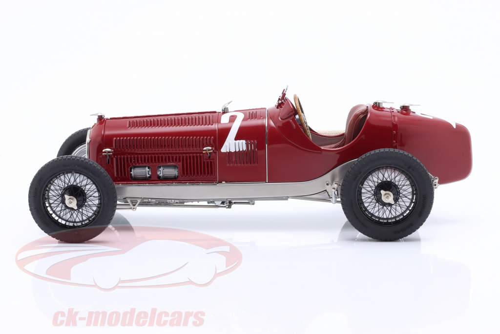 Rudolf Caracciola Alfa Romeo Tipo B (P3) #2 vincitore Tedesco GP 1932 1:18 CMC