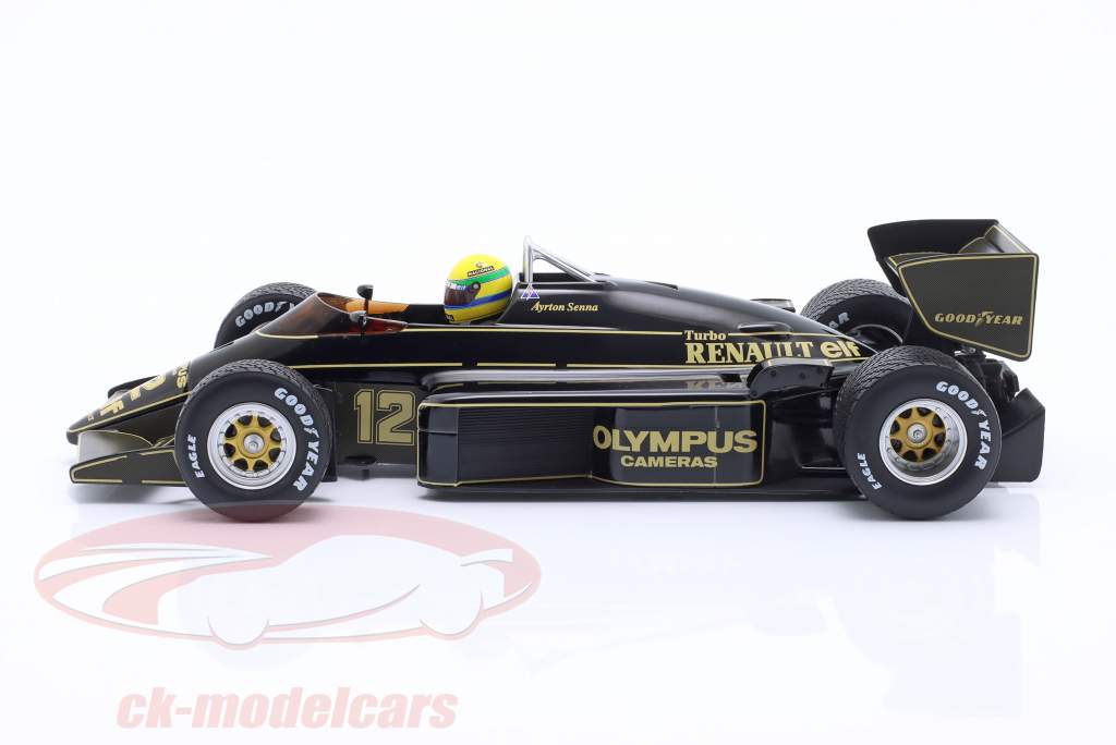 Ayrton Senna Lotus 97T #12 勝者 ポルトガル GP 方式 1 1985 1:18 Minichamps
