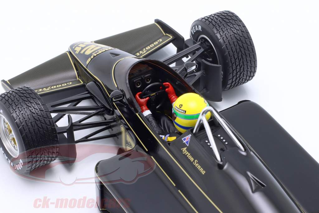 1/18 FIGURINE AYRTON SENNA VROOM NON PEINTE POUR RÉPLIQUES MINICHAMPS GP