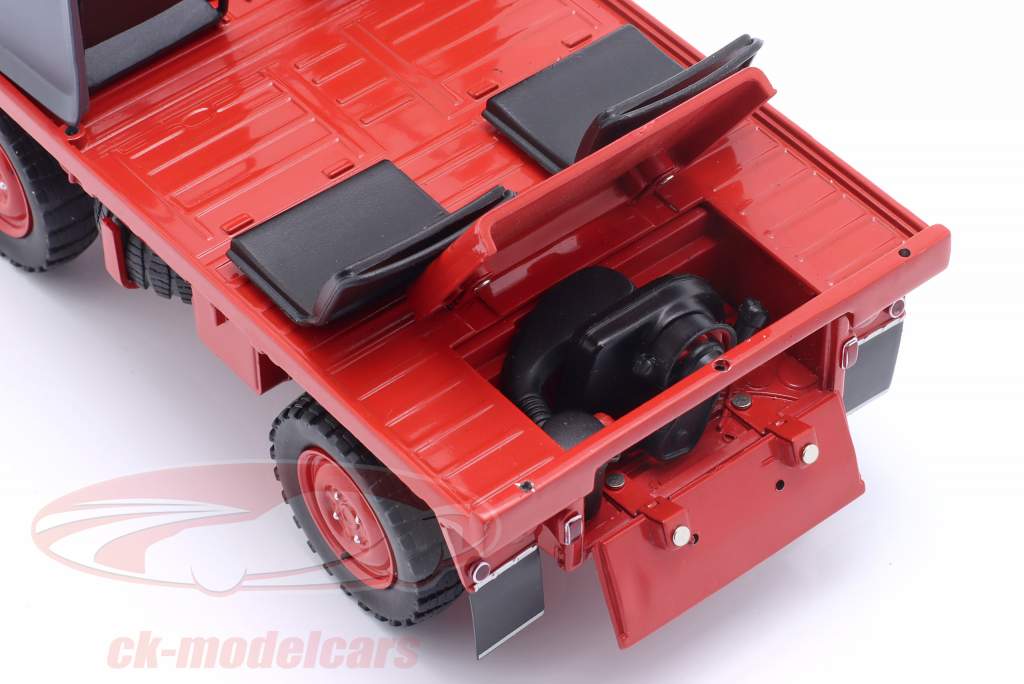 Schuco 1:18 Steyr-Puch Haflinger Autrichien Armée Olive 450044200
